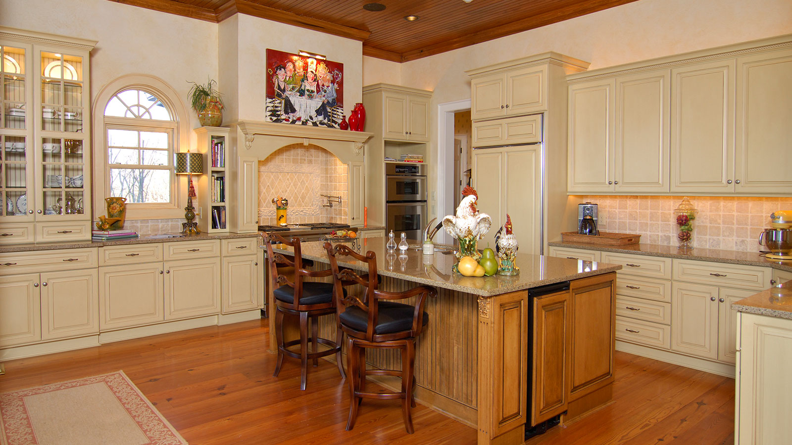Creative kitchen designs in the High Country by Precision Cabinets